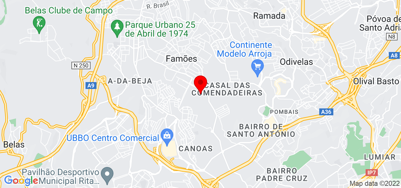 Leonardo Reis | Fotógrafo Freelancer - Lisboa - Odivelas - Karte
