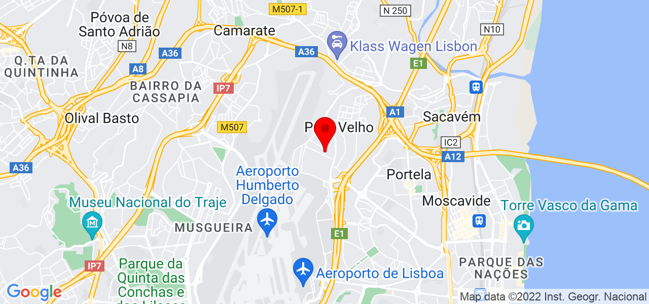 Adrian Vilcu - Lisboa - Loures - Mapa