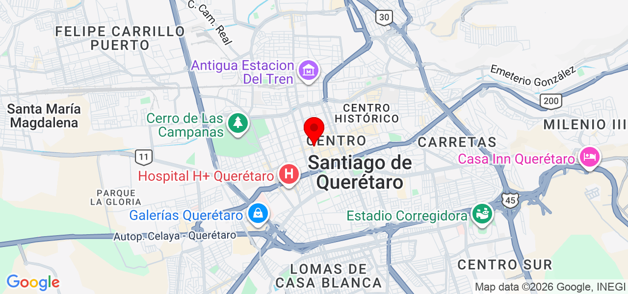 Emilio - Querétaro - Querétaro - Map
