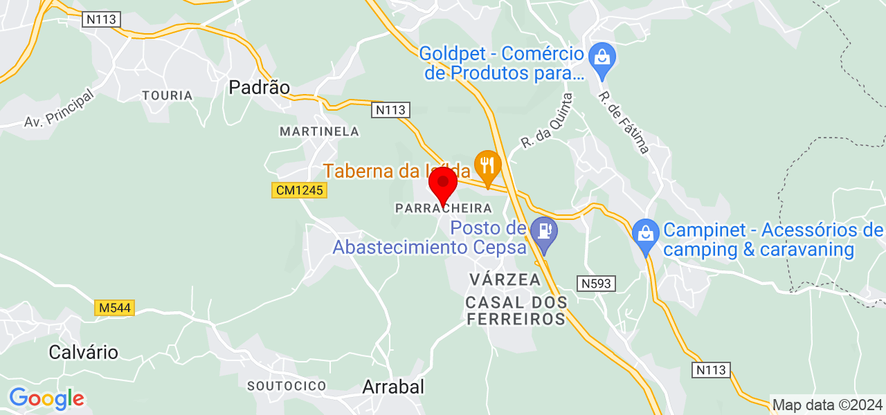 Lu&iacute;s Santos - Leiria - Leiria - Mapa
