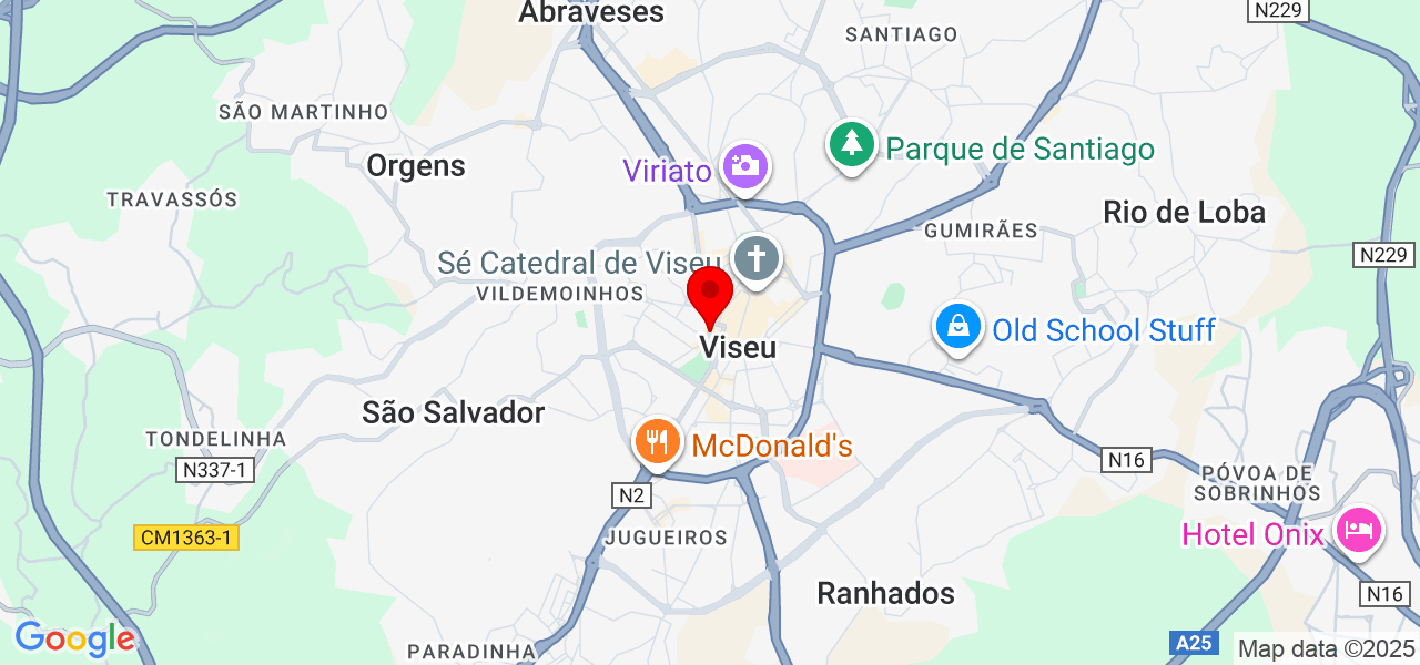 Wesley - Viseu - Viseu - Mapa