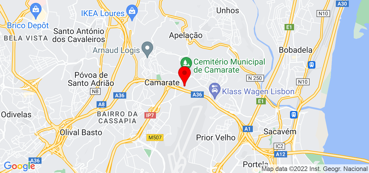 Mp Pro Muzik - Lisboa - Loures - Mapa