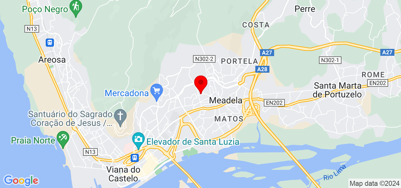 Bella - Viana do Castelo - Viana do Castelo - Karte