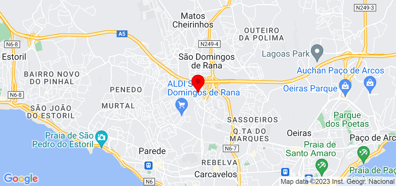 Dayani - Lisboa - Cascais - Carte