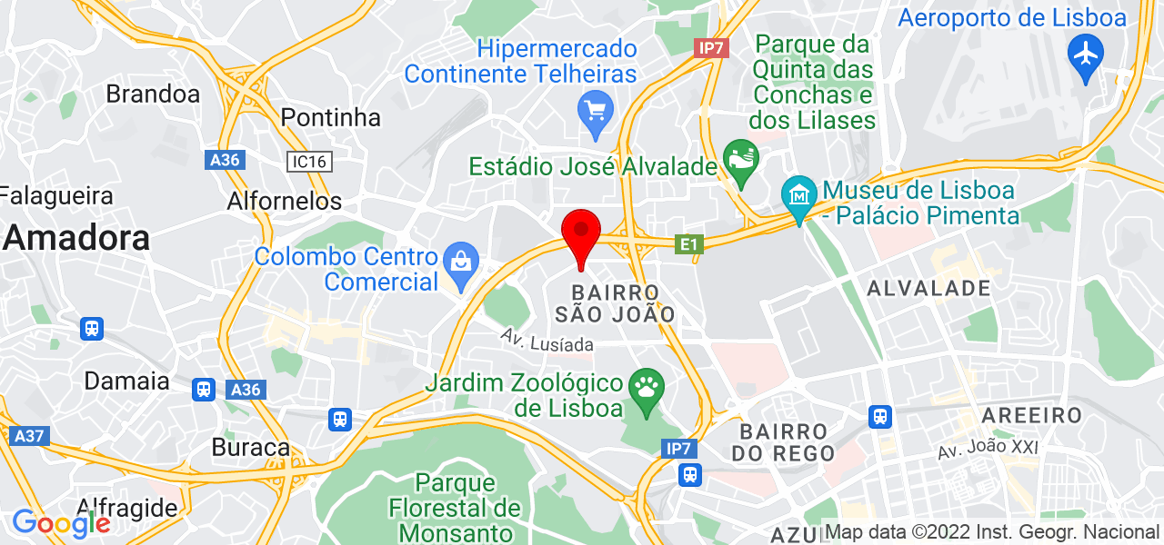 babysitter - Lisboa - Lisboa - Map