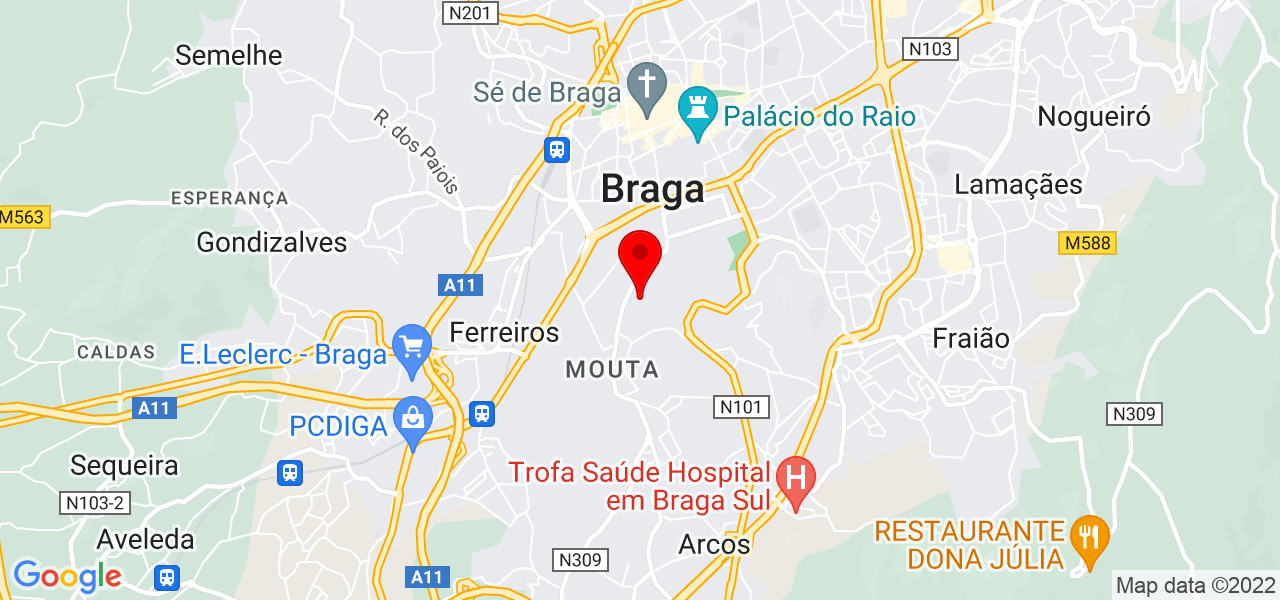 Patymusic - Braga - Braga - Mapa