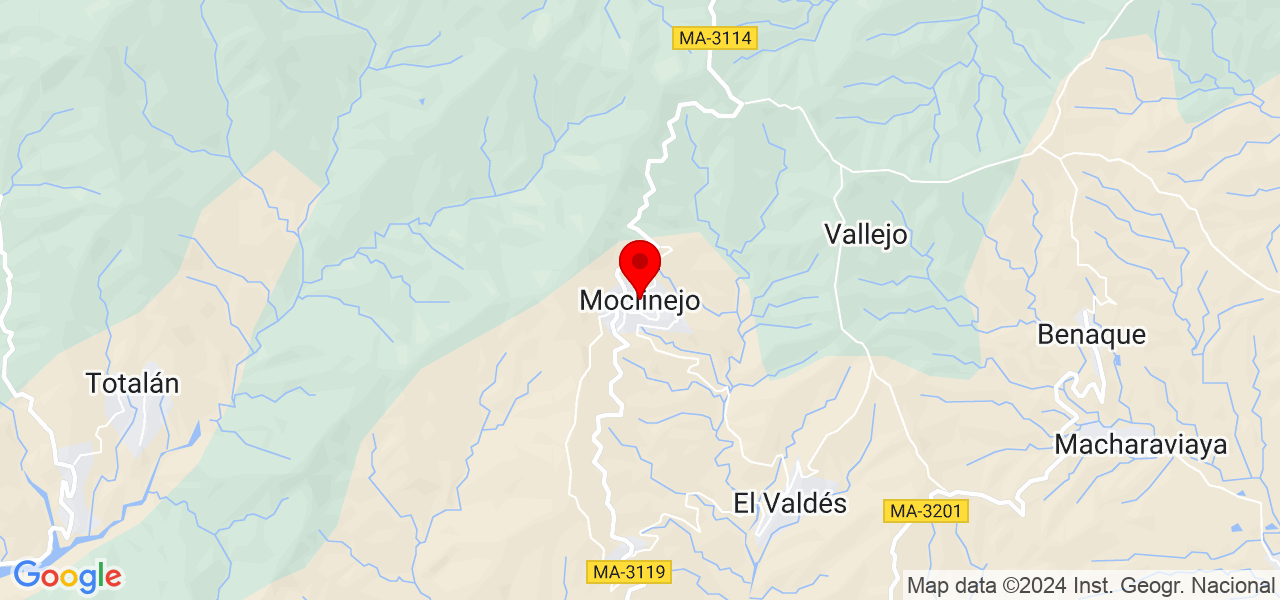 BVG Psicolog&iacute;a - Andalucía - Moclinejo - Mapa