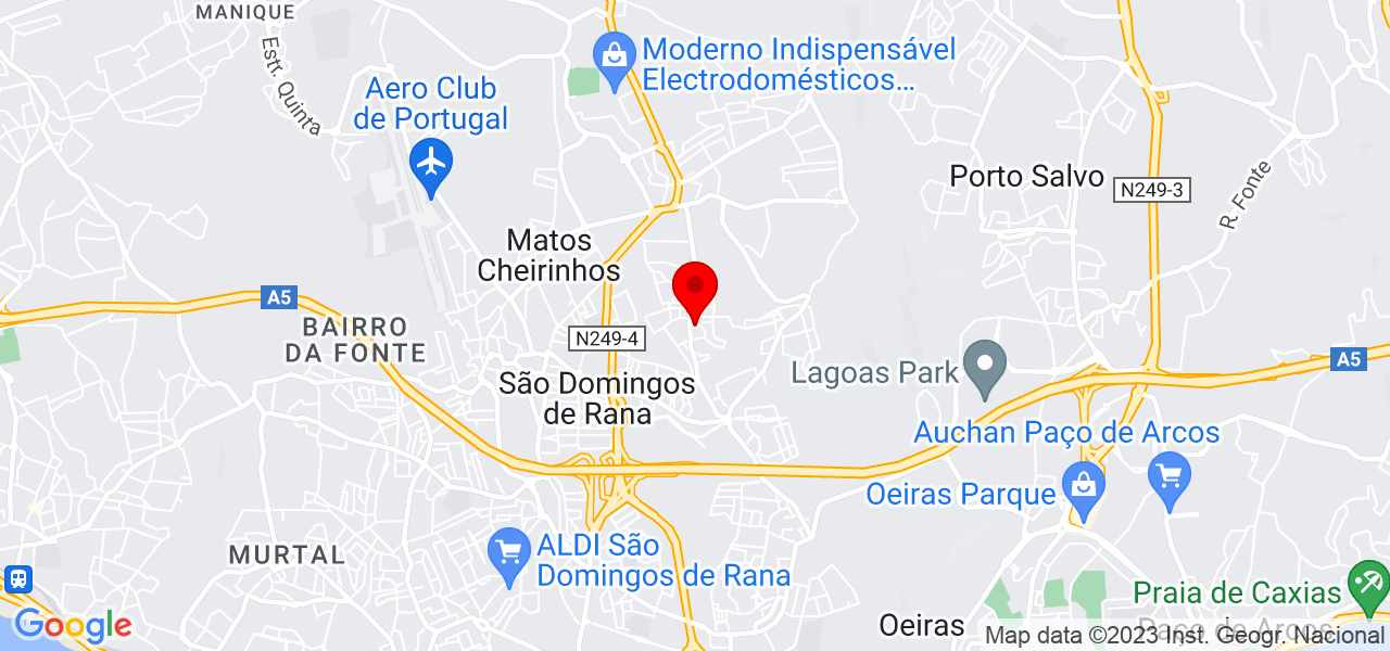 Rita Wessling - Lisboa - Cascais - Mapa