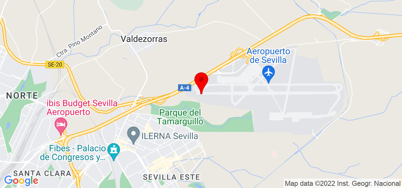 Quiromasajes GS - Andalucía - Sevilla - Mapa