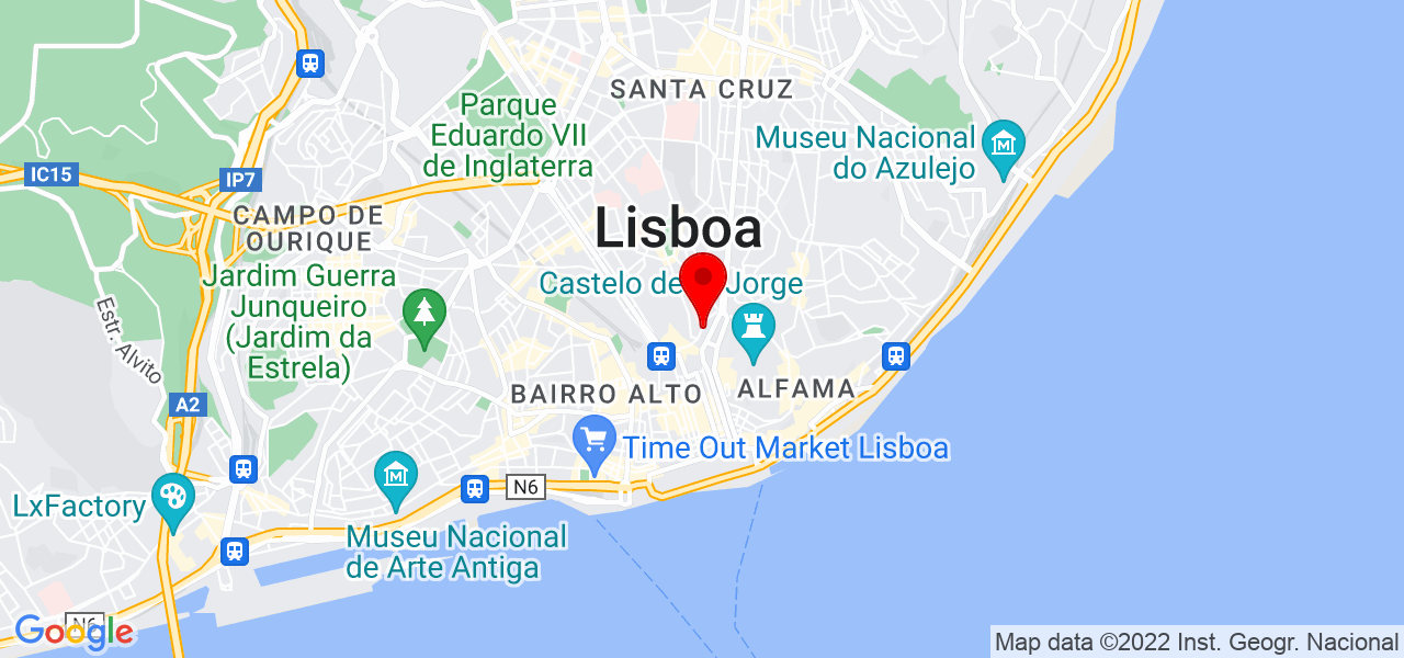 Andr&eacute; G. - Lisboa - Lisboa - Mapa