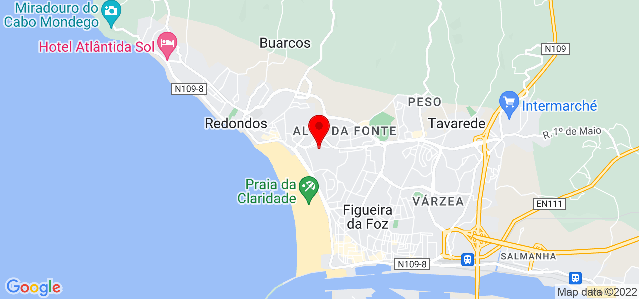 Bruno - Coimbra - Figueira da Foz - Mapa