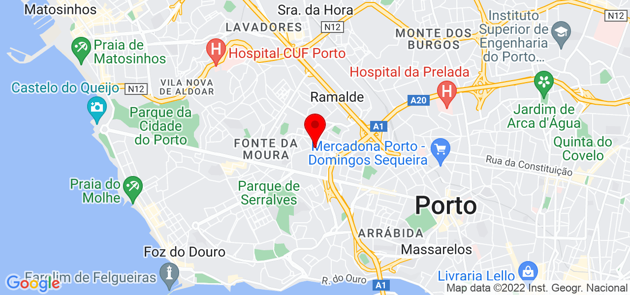 Limpeza em geral MCC - Porto - Porto - Mapa