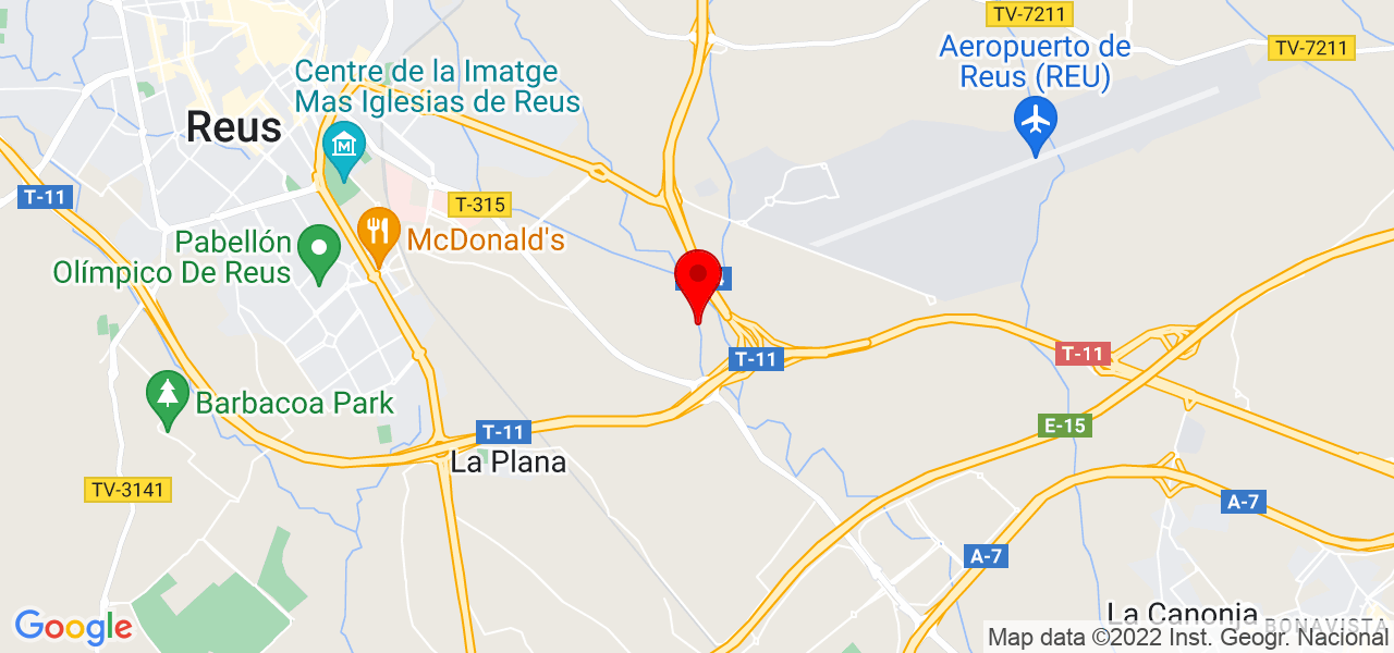Servicio dom&eacute;stico en Reus - Cataluña - Reus - Mapa
