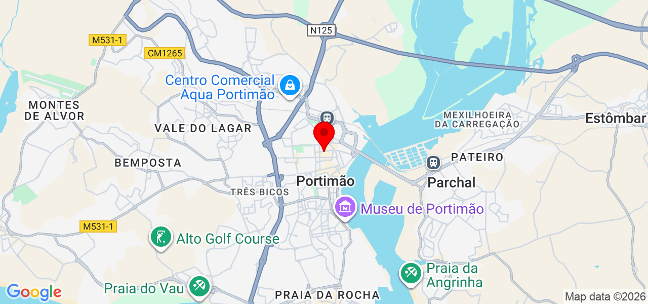 Valentin Mantea - Faro - Portimão - Map
