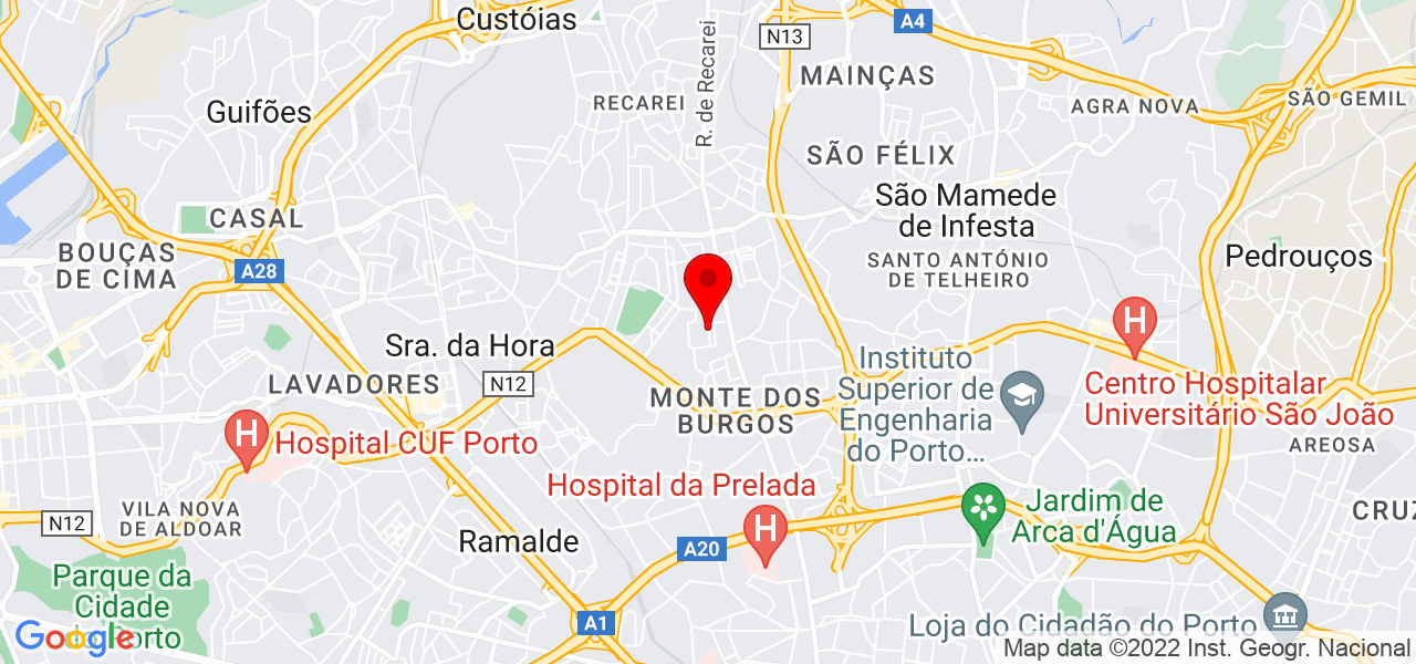 Susana Neto - Porto - Matosinhos - Mapa