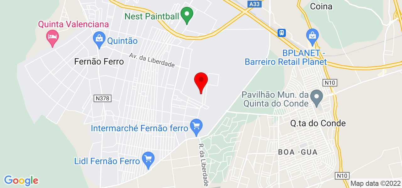 High Value Consulting - Setúbal - Seixal - Mapa