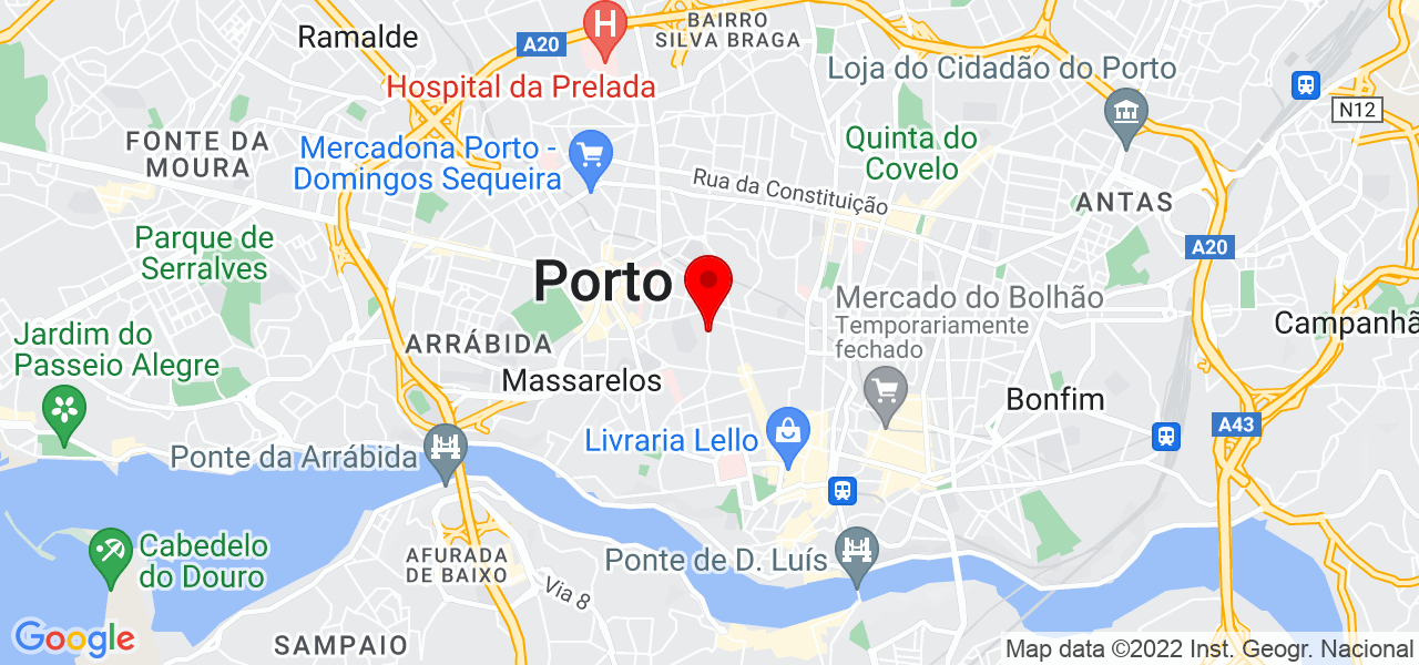 Mariana Saraiva - Porto - Porto - Mapa