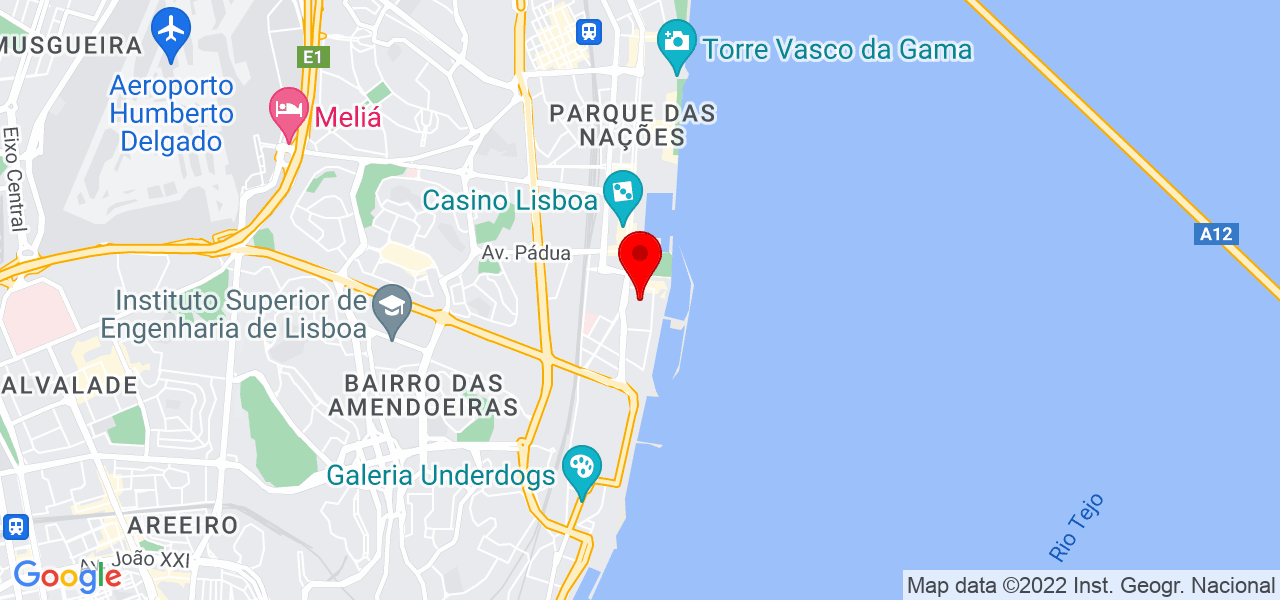 M&aacute;rcia Caremma F. Costa Fortunato - Lisboa - Lisboa - Mapa