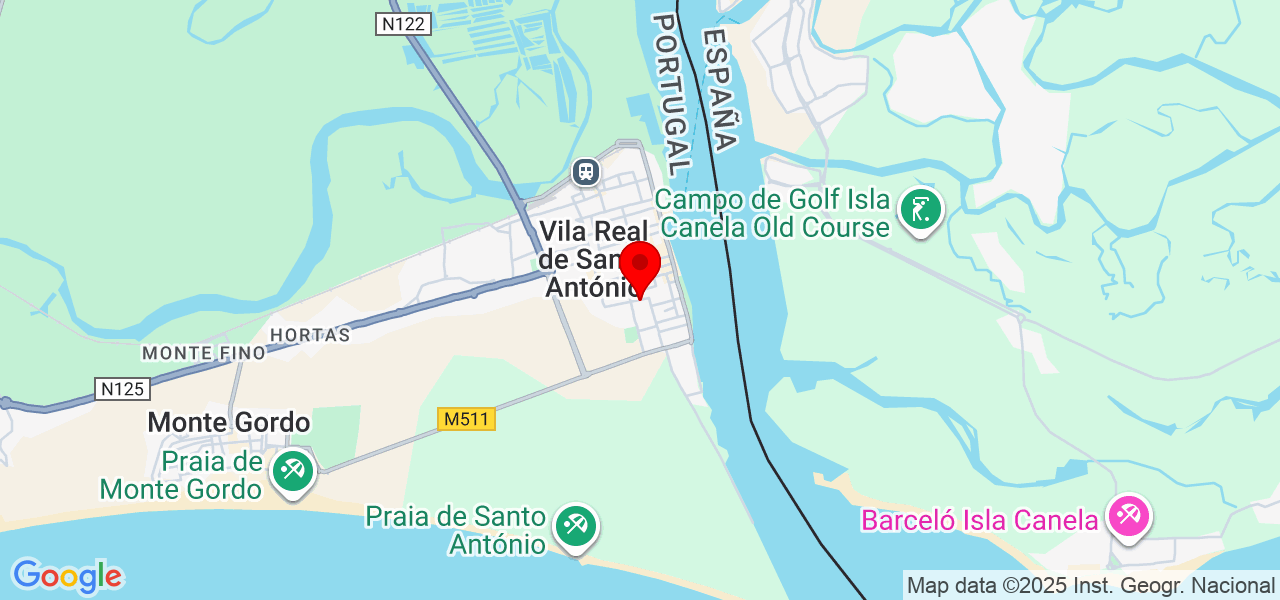 KA BEAUTY - Faro - Vila Real de Santo António - Mapa