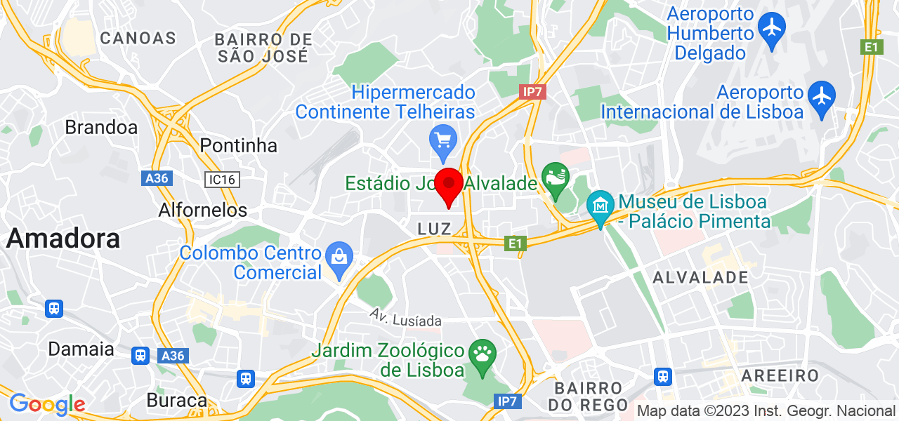 Valdir Oliveira - Lisboa - Lisboa - Mapa