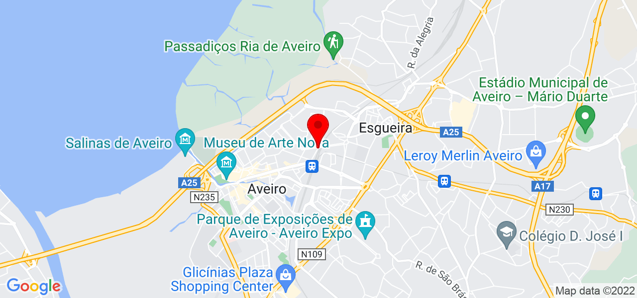 Paulo Pontes - Aveiro - Aveiro - Mapa
