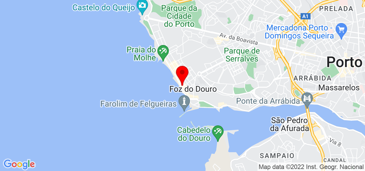 Thomas Cruz - Porto - Porto - Mapa
