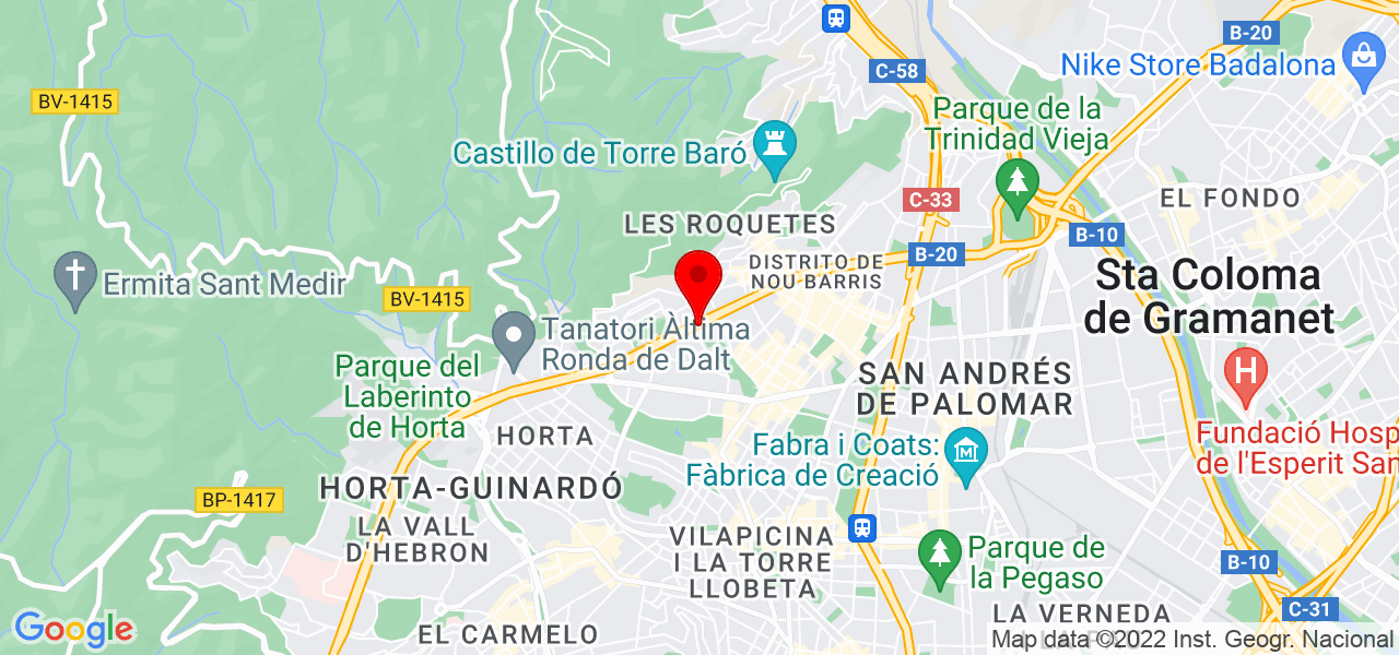 Javier Sanchez - Cataluña - Barcelona - Mapa