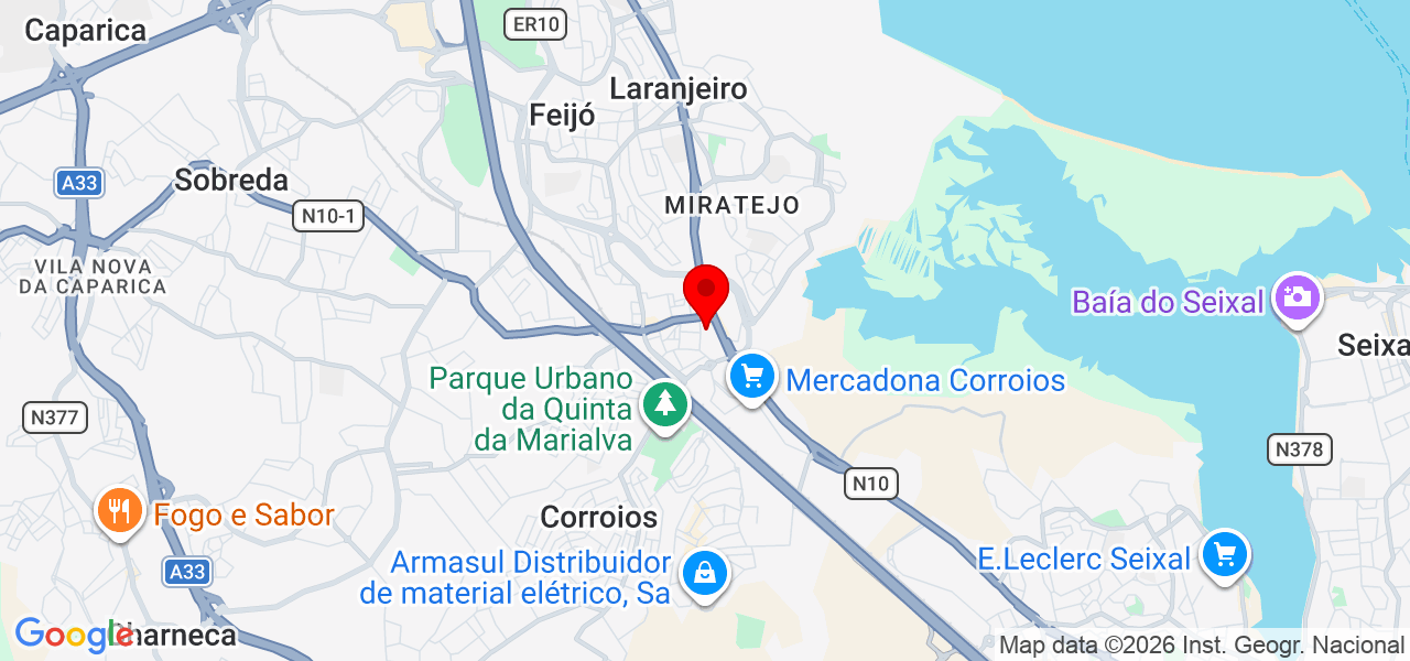 detalheautomovelseixal - Setúbal - Seixal - Mapa