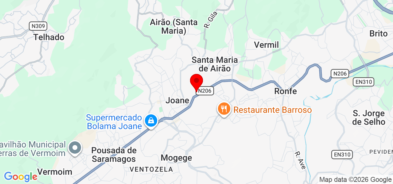 Breno Nascimento - Braga - Vila Nova de Famalicão - Map