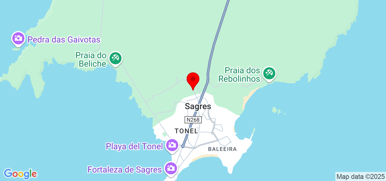 Lea - Faro - Vila do Bispo - Map