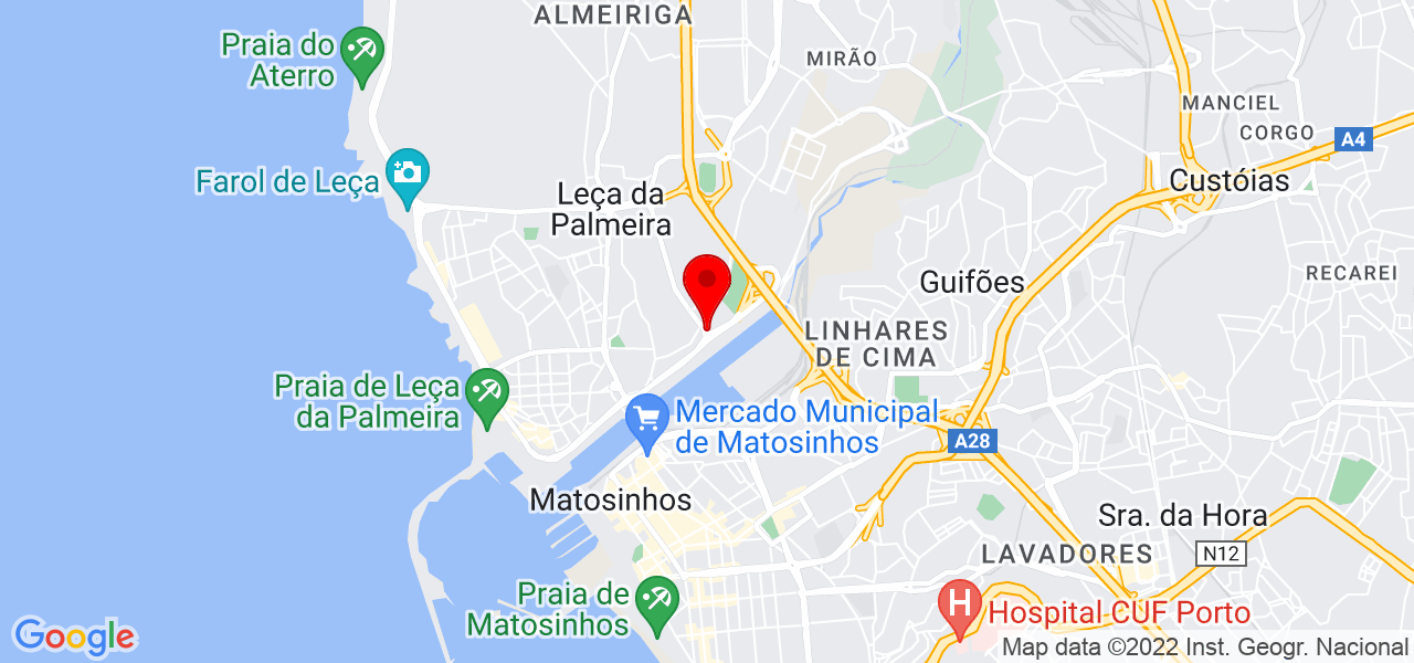 Jorge Couto - Porto - Matosinhos - Mapa