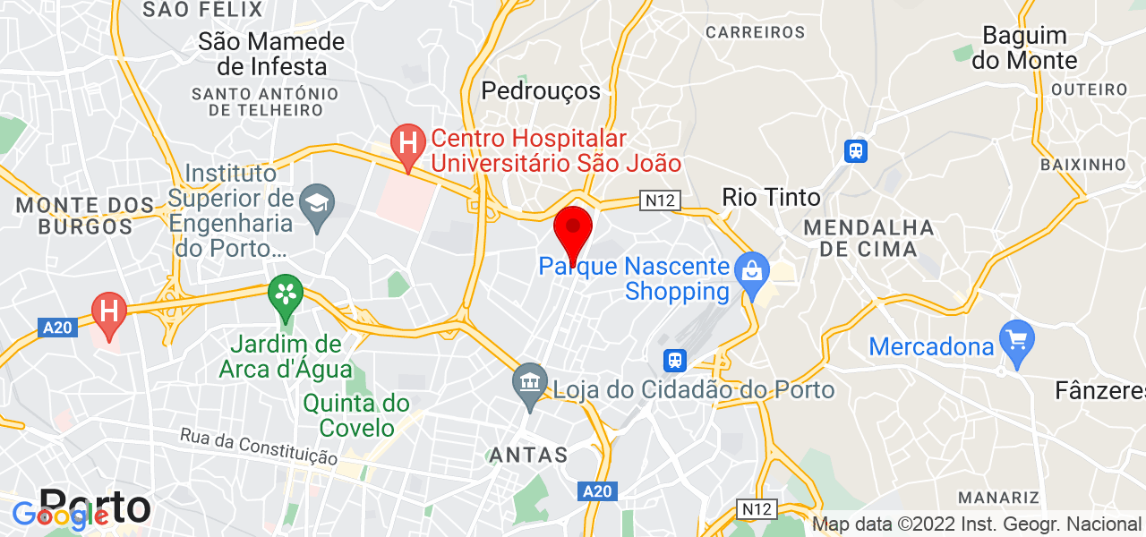 Jo&atilde;o Gil - Arquiteto - Porto - Porto - Mapa