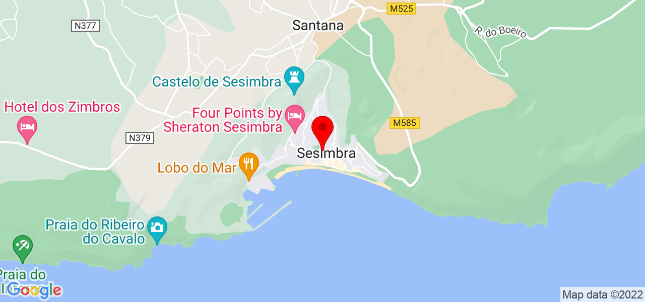 C&iacute;ntia Souza - Setúbal - Sesimbra - Mapa