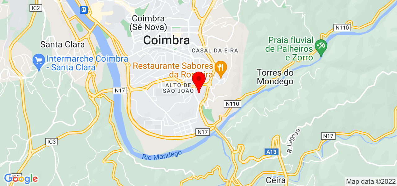 Fábio Emanuel Batista Direito - Coimbra - Coimbra - Mapa
