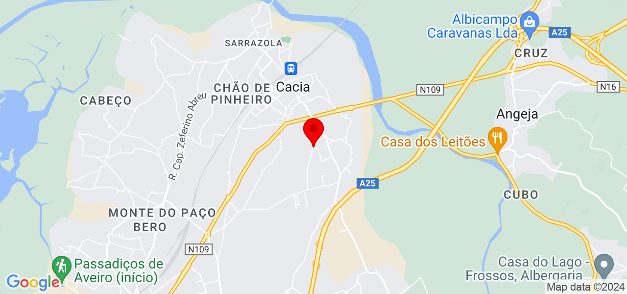 Juliana - Aveiro - Aveiro - Mapa