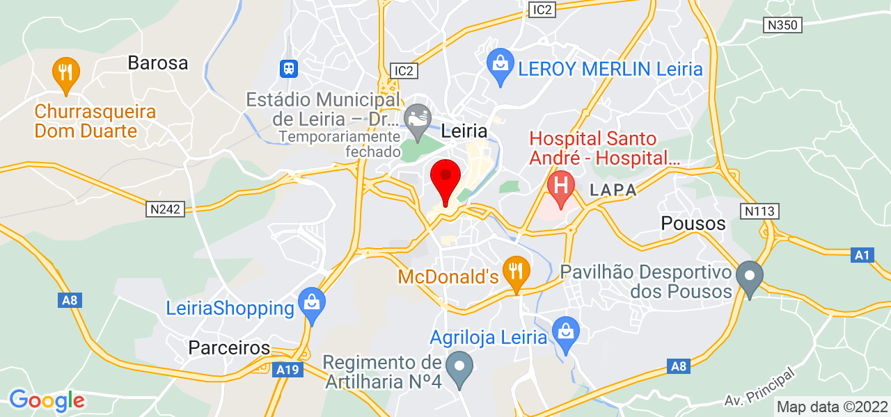 CASA JACINTO  Paulo Fernandes Interiores - Unipessoal, Lda - Leiria - Leiria - Mapa