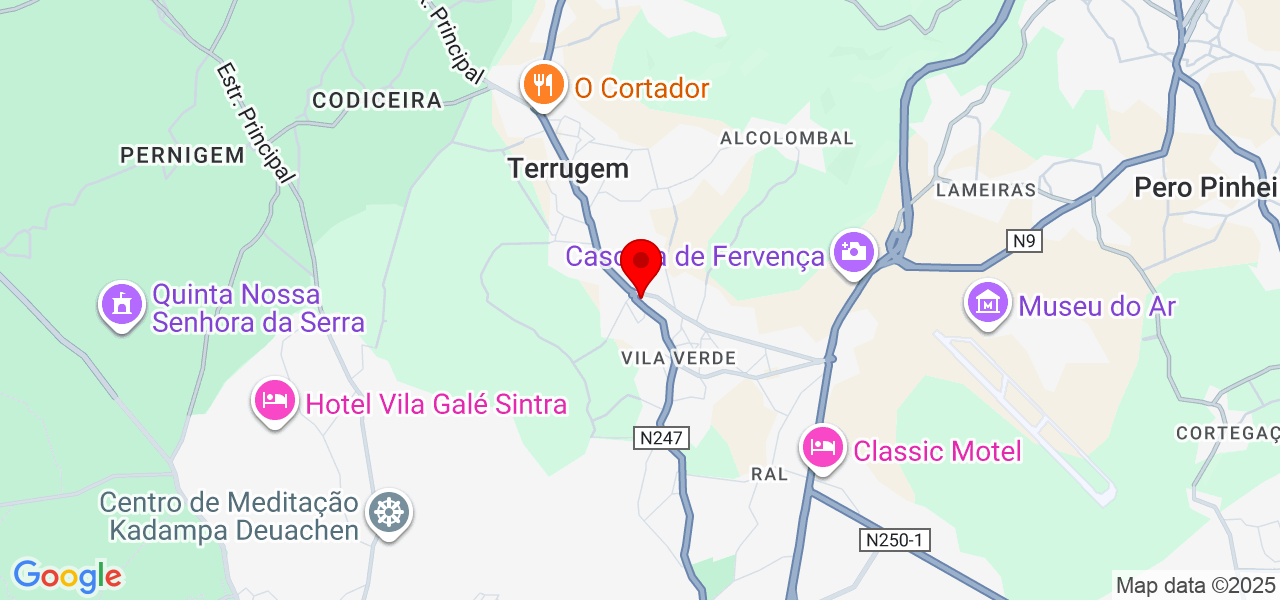 B&aacute;rbara Valente - Lisboa - Sintra - Map