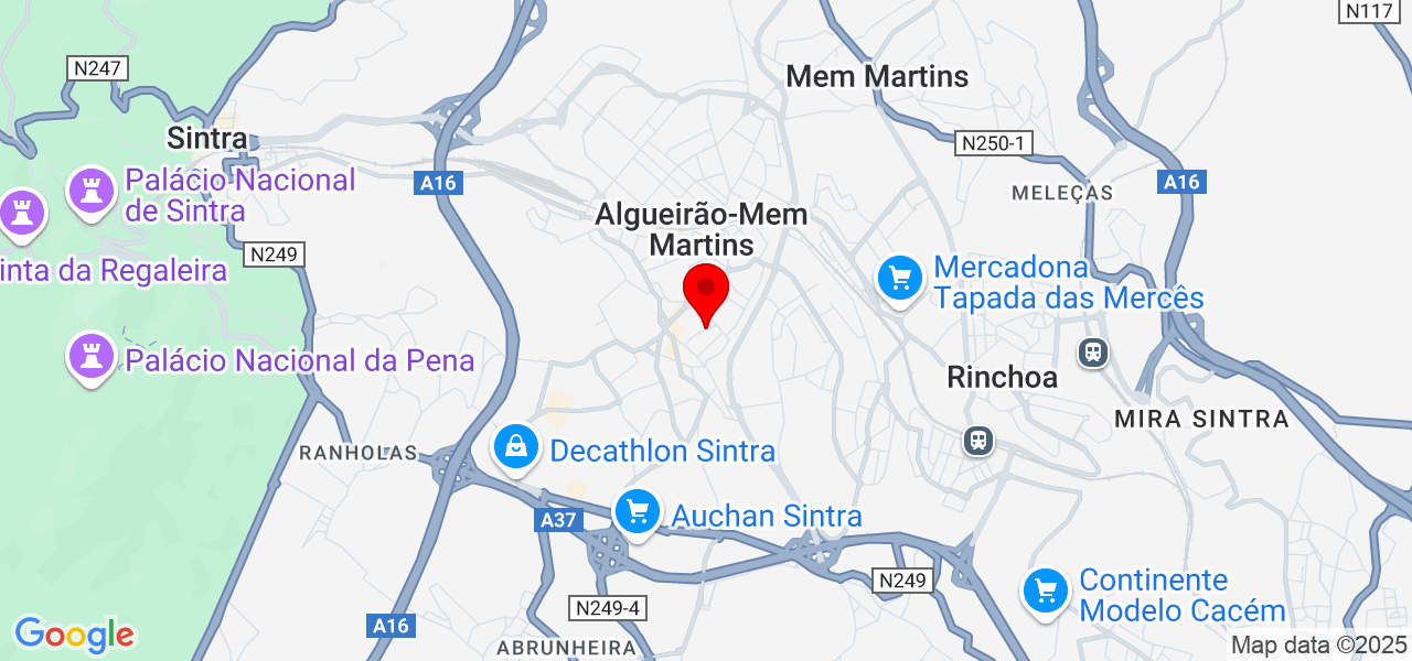 Raphaella - Lisboa - Sintra - Map
