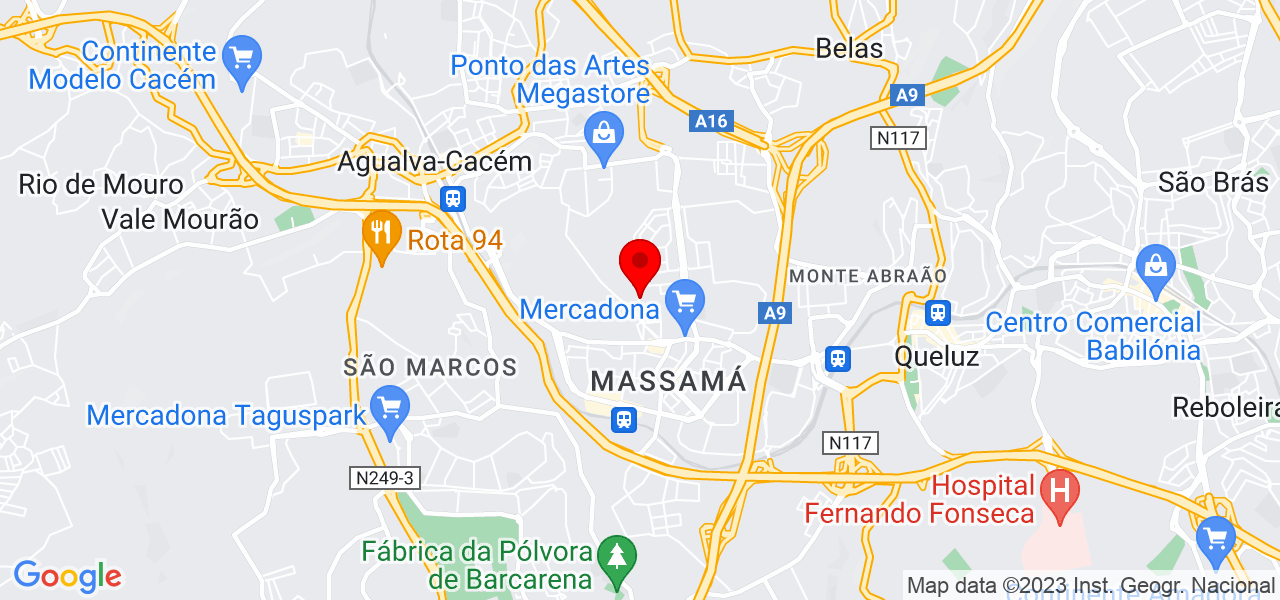 Jana&iacute;na Cavalcanti - Lisboa - Sintra - Mapa