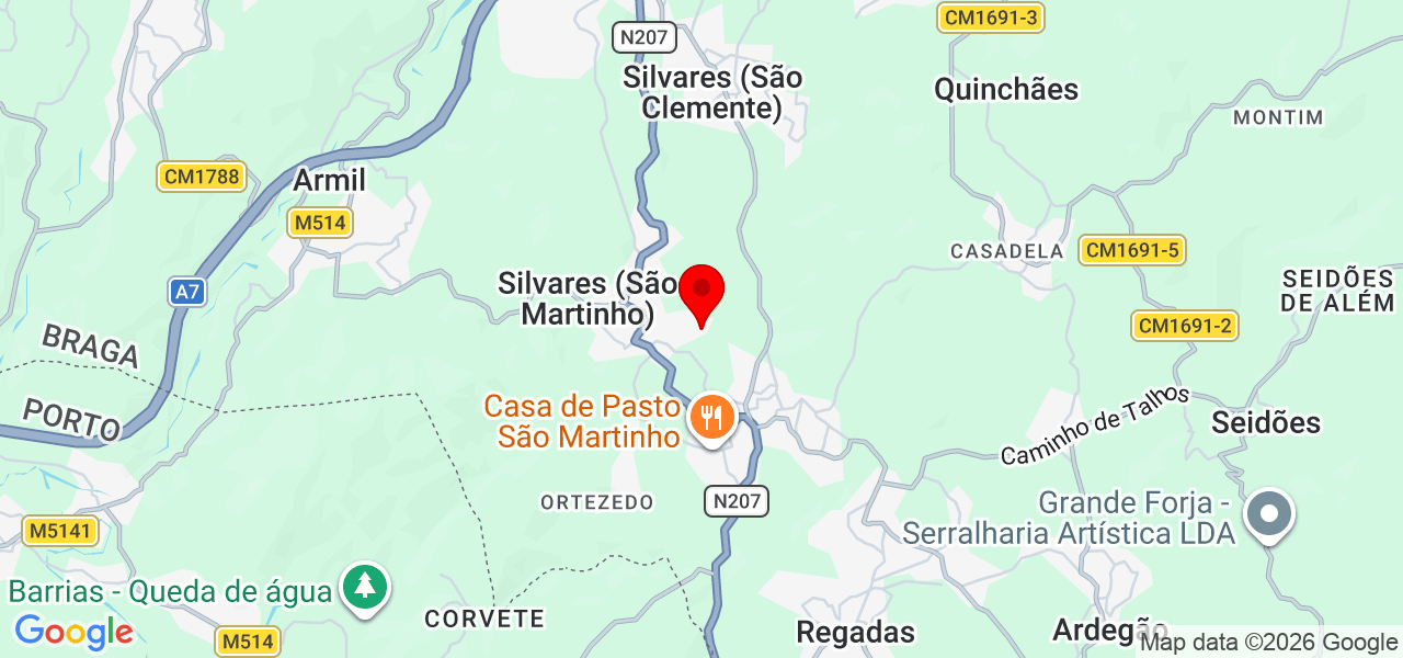 Mariana Ferreira - Braga - Fafe - Karte