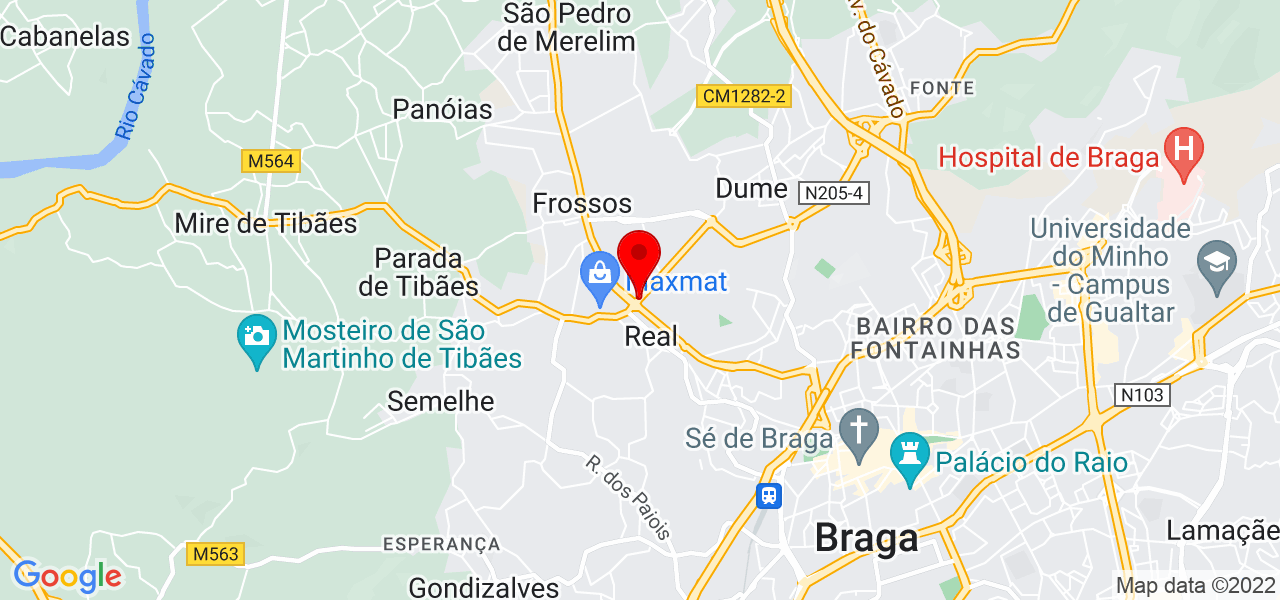 Psic&oacute;loga Marlene Cardoso - Braga - Braga - Mapa