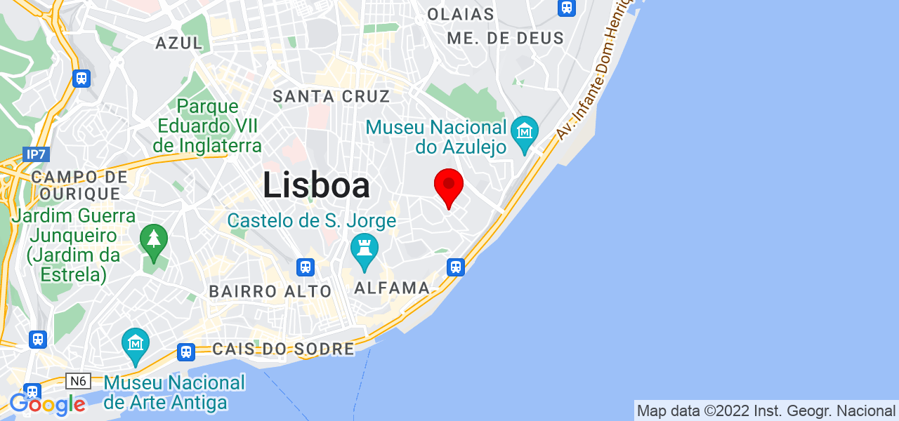 Nuno Louren&ccedil;o - Lisboa - Lisboa - Mapa