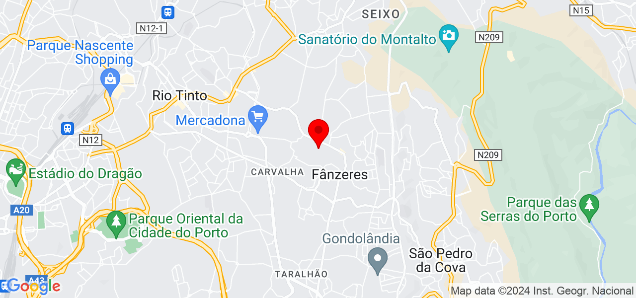 Márcia Costa Augusto - Porto - Gondomar - Karte