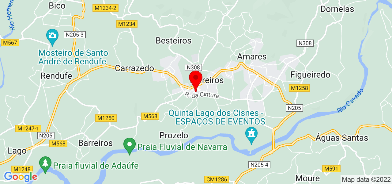 Nuno Rodrigues - IMAGEM - Braga - Amares - Mapa