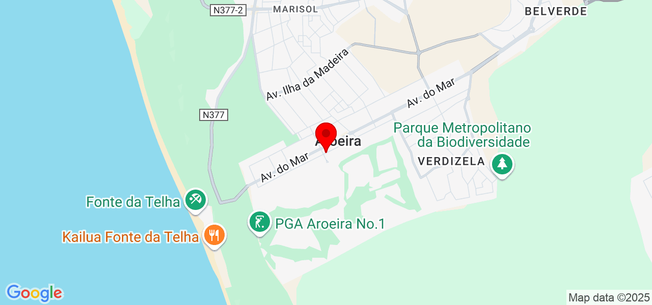 Luiz Oliveira - Setúbal - Almada - Karte