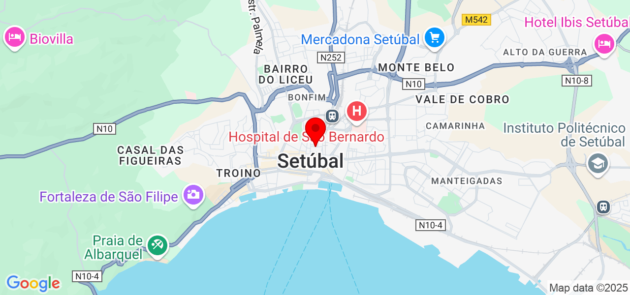 Beatriz Gonçalves - Setúbal - Setúbal - Map