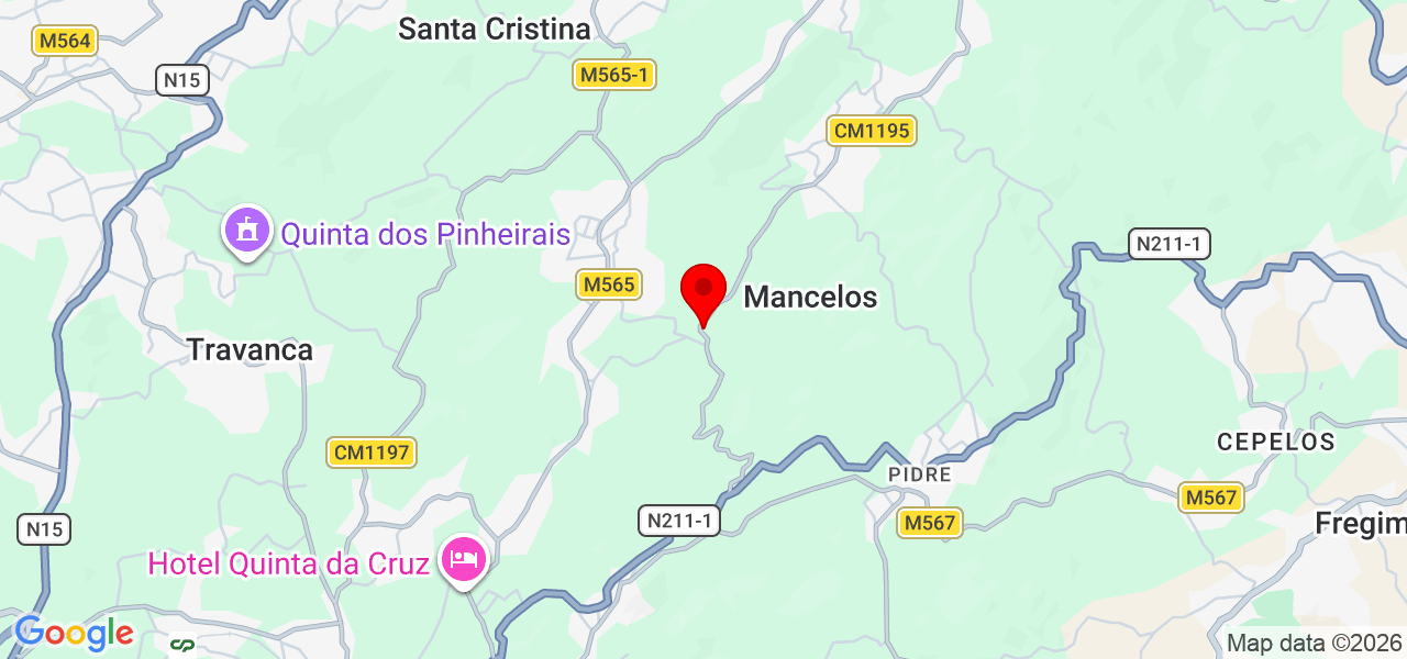 Miguel - Porto - Amarante - Mapa