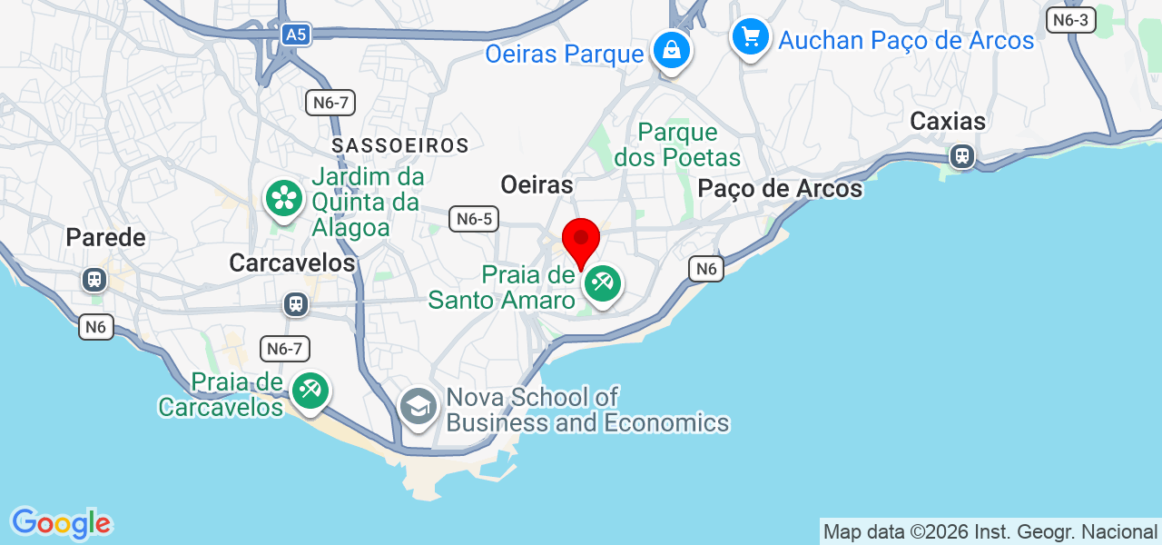 Iohanna Peixoto - Lisboa - Oeiras - Karte