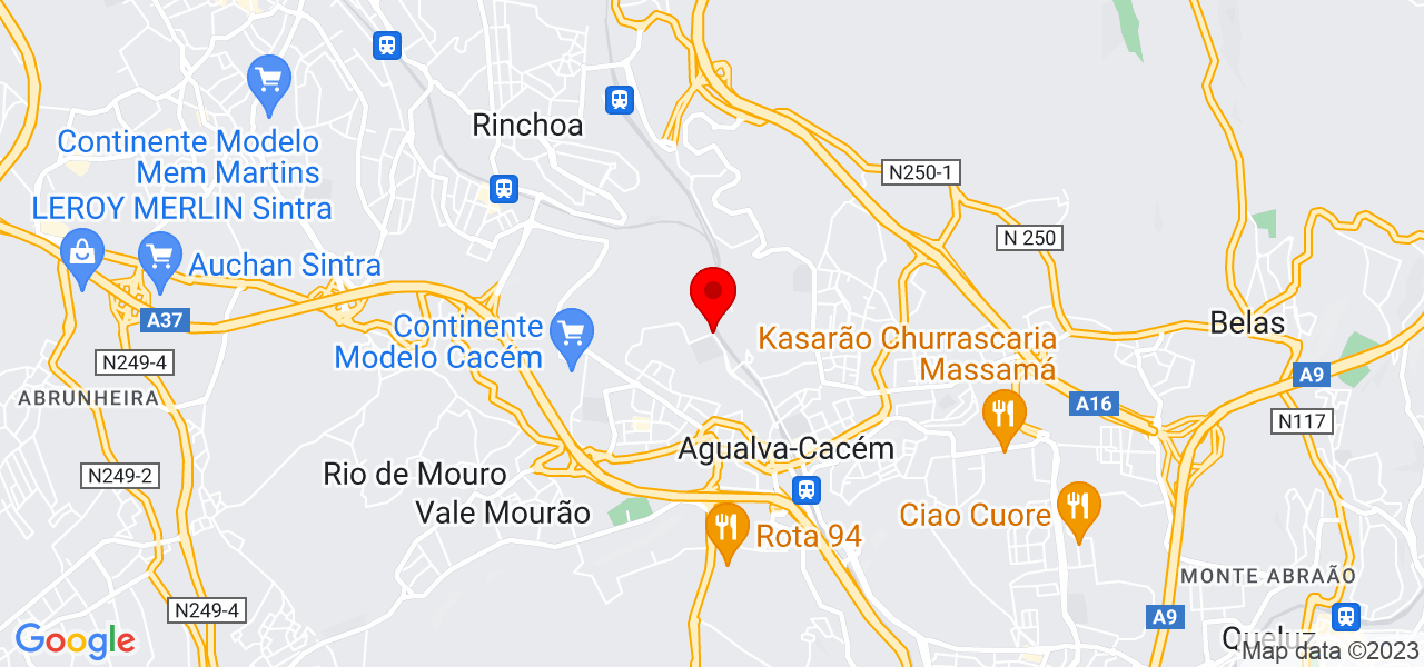 RS HANDYMAN - Lisboa - Sintra - Mapa