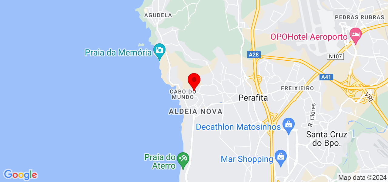Luís Gomes - Porto - Matosinhos - Map